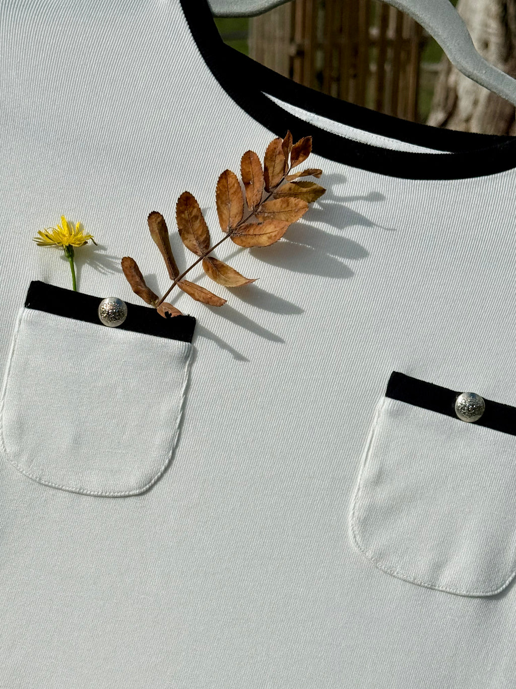 Regent Contrast-Trim Pocket Tee
