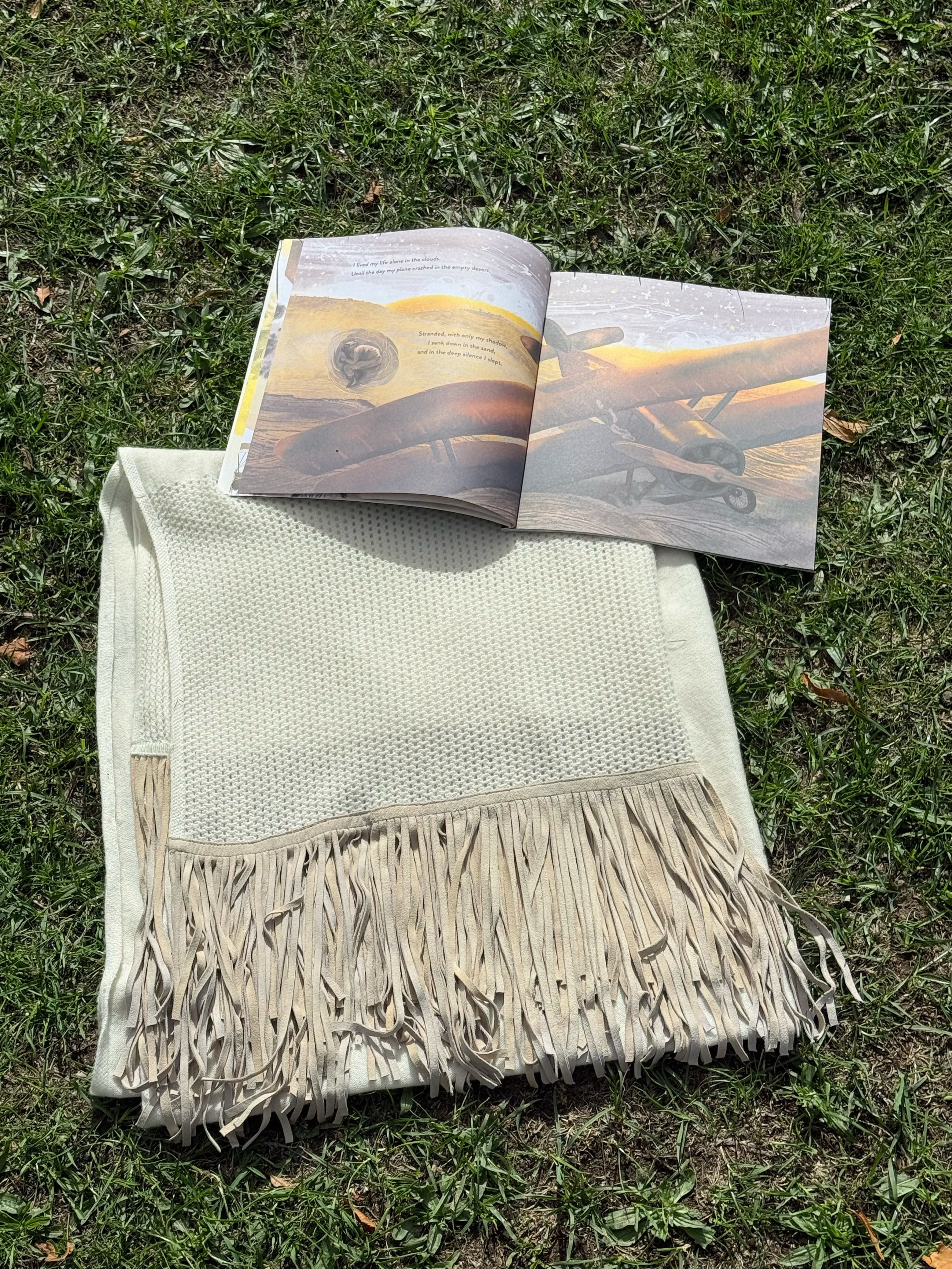 Kensington Cashmere Fringe Shawl